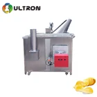 Full Automatic Electric Snacks Potato Chips Batch Fryer machine