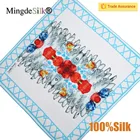 Cotton Scarf 9mm Cotton Silk Scarf Digital Printed Thin Silk Scarf