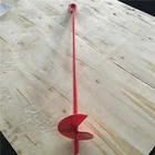 ANSI steel HDG pole anchor earth anchor