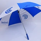 LED light umbrella custom logo printed golf umbellas