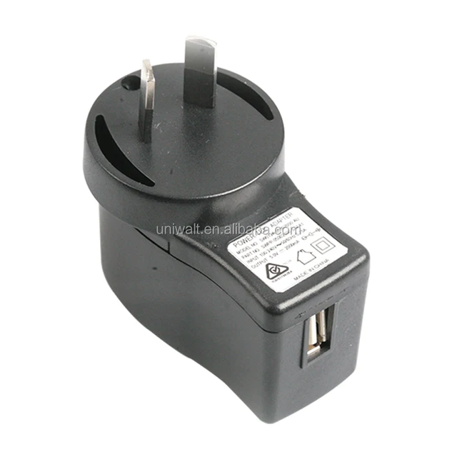 mobile phone accessories charger, 10w 2000ma wall plug in 5v 2a ac dc usb power adapters with SAA CE UL certificates