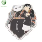 Folk art style high quality promotional metal enamel badge lapel pin