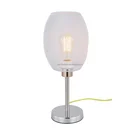 Best Selling Simple Lights Led Chrome Metal Modern Living Room Table Lamp