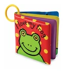 Custom logo printed colorful baby soft book for kids learning