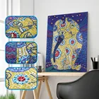 3D cat diamond pictures hand painting modern wall art diamond painting