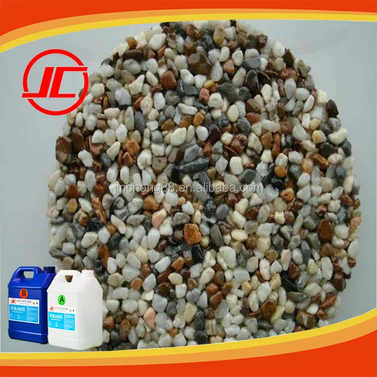 Patio Epoxy Pebbles Kits voor Pebble en Epoxy Loopbruglijmen en kitten