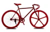 New design 700C Hi-ten steel frame magnesium alloy ONE wheel fixie gear bikes