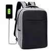 2019 wholesale top Brand business travel school waterproof backpack bag men USB battery charging laptop backpack