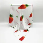 Unique Design Custom Made Digital Printed Silk Twill Scarf Shawl