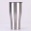 20 oz curve tumblers stainless steel insulated double wall water mug wine tumbler with slide lid modern curve tumblers