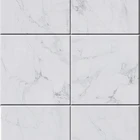 Villa Glazed Porcelain Ceramic Tiles Chinese White Carrara Floor Tiles