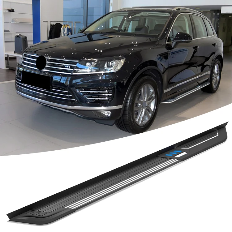 Alta calidad precio 2014-2019 SUV corriendo Junta utilizó para VW touareg paso de lado/coche/nerf bar