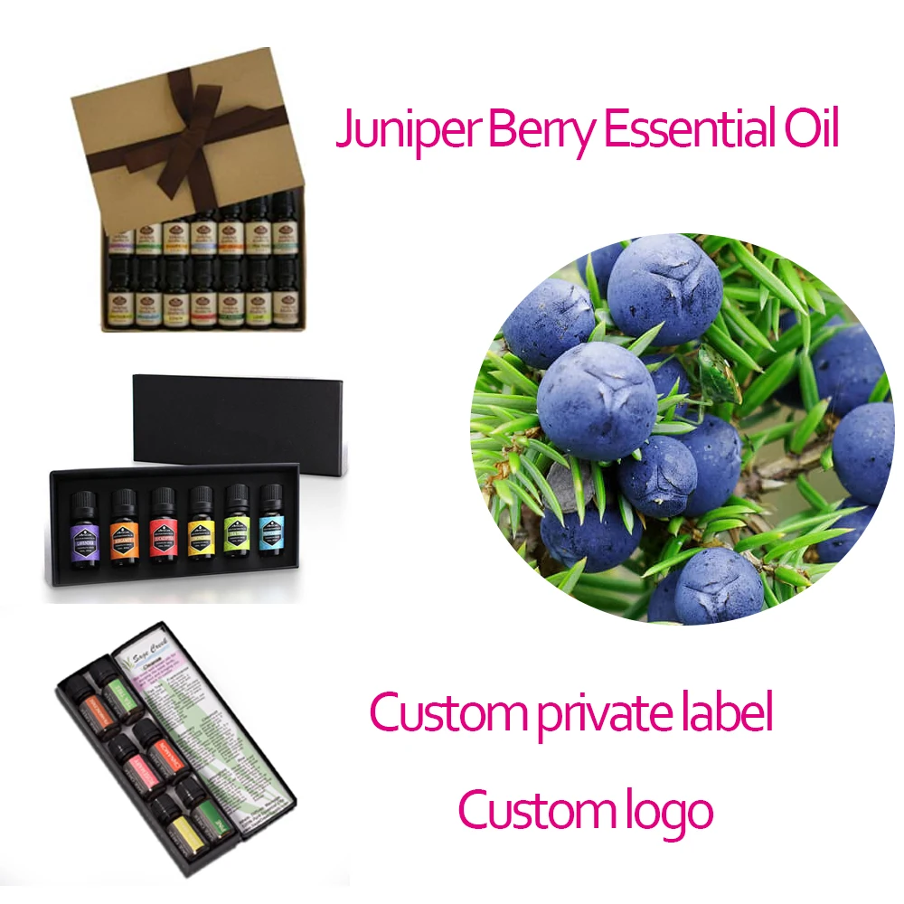 oem 供应天然 juniper berry 精油用于化妆品香精和香料