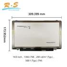 AUO 14.0 inch 1366x768 laptop lcd screen B140XTN06.1