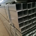 GI steel tube with zinc coating 30-80g/m2 , Pre Galvanized carbon steel Pipe ,