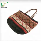 Summer Paper Straw Woven Tote Bags