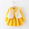 HaoBaby,Limited-time Sale, Spring and Autumn Version of Korean Girls Vest Dress Pure by Cotton Cartoon Children Dress