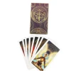 custom size tarot playing cards high quality printing tarot card deck game cards with shrink wrapped wholesale