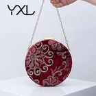 The popular design fashion shoulder bag sequins velvet handmade evening bag