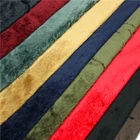 wholesale velboa fabric velvet fabric types of jacket fabric material