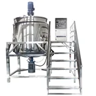 Automatic Electric Heating Detergent Mixing Machine Shampoo Blending Tank Liquid Soap Making Machine