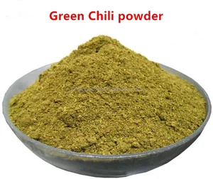 factory sales green chili powder low price