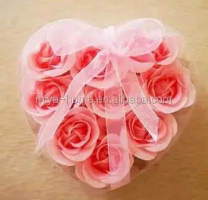 high quality romantic gift rose flower soap