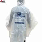 Rain Gear Factory direct sales Customizable cheap pe Waterproof Promotional Rain Poncho