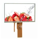 New 7 inch TFT 800*480 lcd display with resistive touch screen lcd tv panel module