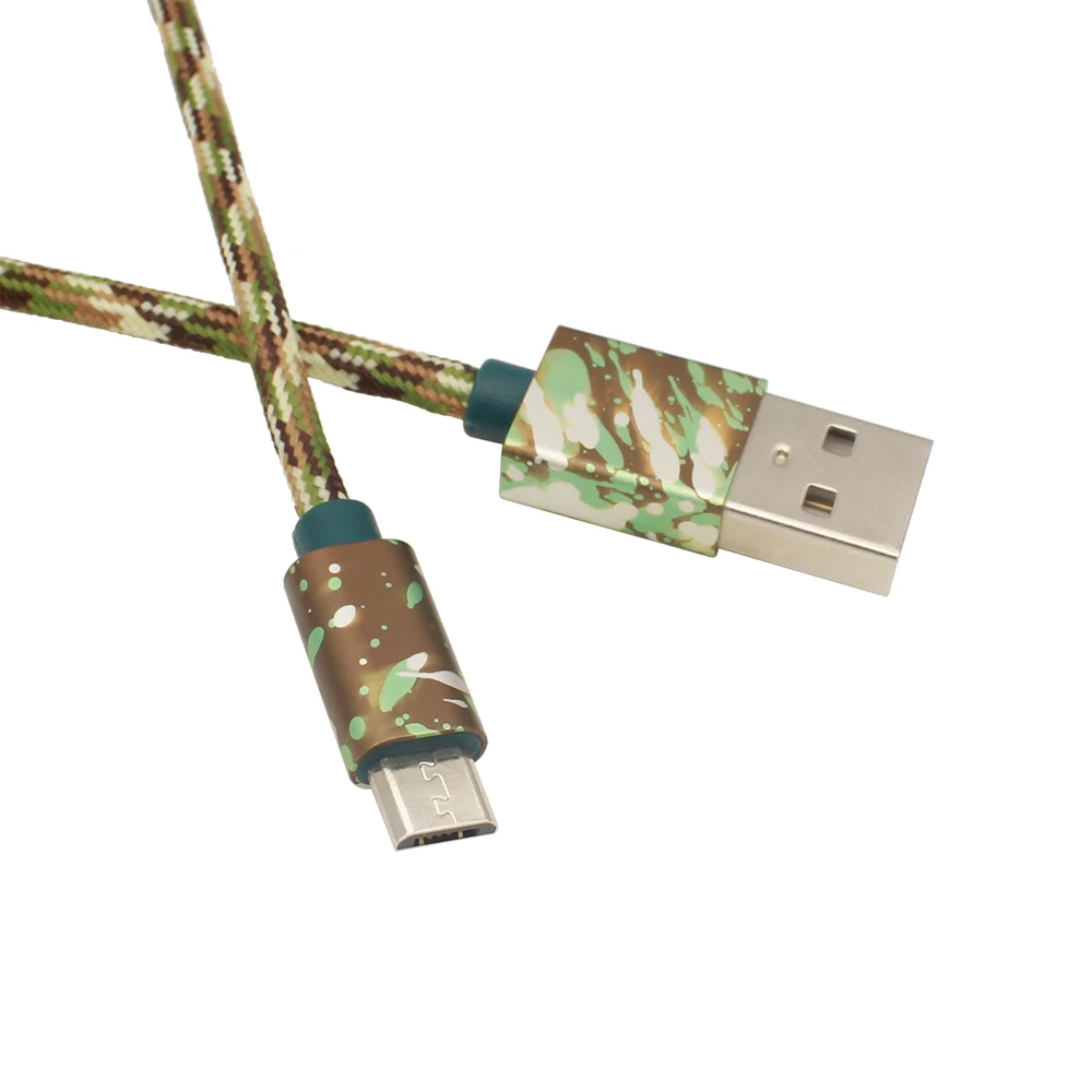 OEM ODM Micro Usb 3m 1m 2m 1.5m Aluminum Alloy Shell with Nylon braided Usb Cable for phone Quick Charge Support Data Transfer - ANKUX.COM