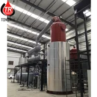 Environmental friendly used engine oil recycling machine / waste oil to base oil distillation plant