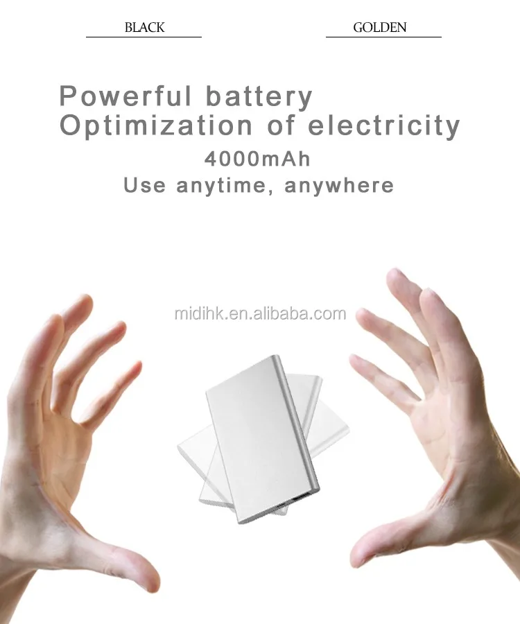 Light Weight Universal Power Banks External Battery Ultra Silm - ANKUX.COM