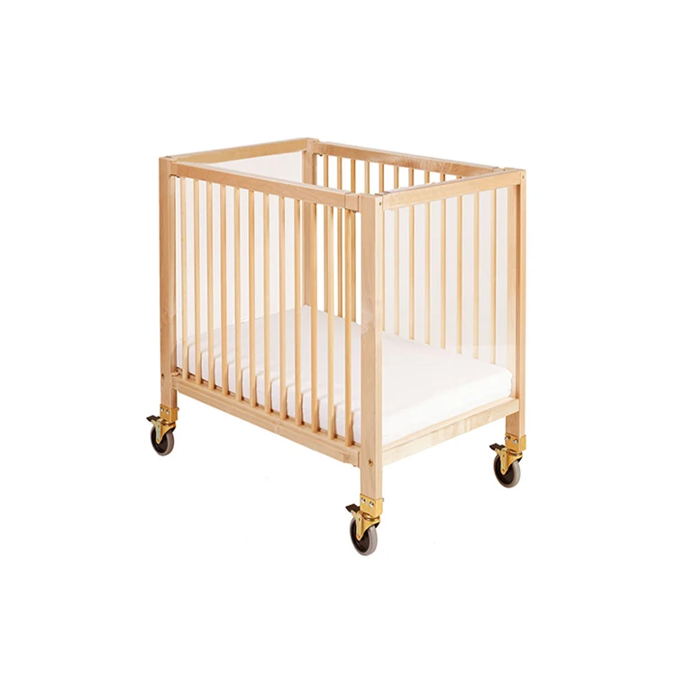 New Design Baby Crib Manufacturers Safety Style Wooden Baby Crib