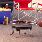 Popular Portable Fire Pit with BBQ Grill function