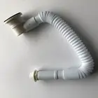 PP stretch kitchen wash basin drain waste pipe main bathroom drain odor proof sewer pipe