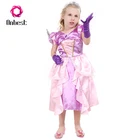 High quality halloween birthday party girls princess fancy dress costume for kids