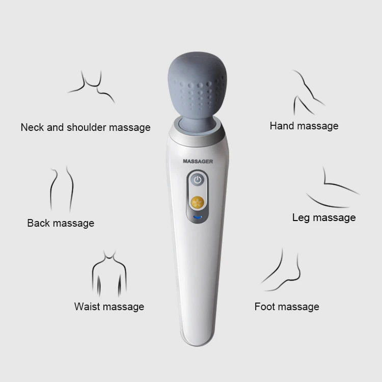 Using back massager as a vibrator
