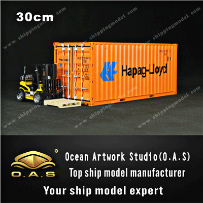 1:20 20GP hapag-lioyd container model container ship model,container scale model,miniature shipping container scale model