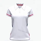 wholesale Hot Sale custom all over print women's polo shirt