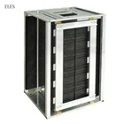Antistatic Foldable Standing ESD PCB Magazine Rack For Cleanroom PCB Storage