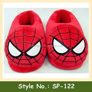 hot sell cute warm plush kid bedroom slipper plush cartoon shoes
