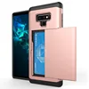 Note 9 Cell Phone Cover Slid Card Slot 2 in 1 Back Mobile Case For Samsung Galaxy Note9