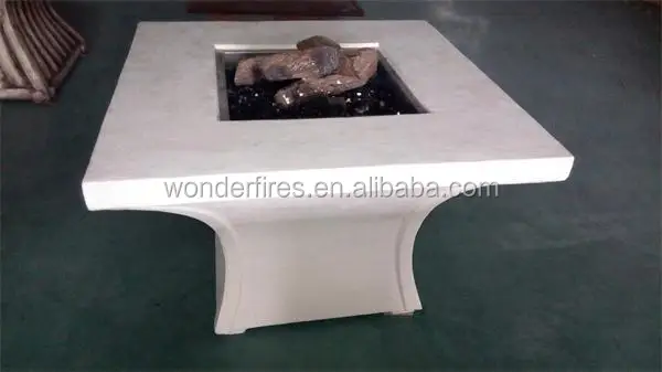 Platz Magnesia Gas Feuerstelle Tisch - Buy Gas Feuerstelle,Gas