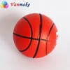 Promotional gifts PU anti stress toy/dia.6.3cm stress basket ball