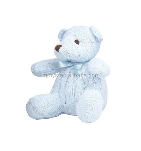 boy baby best gift soft toys sky blue kint teddy bear