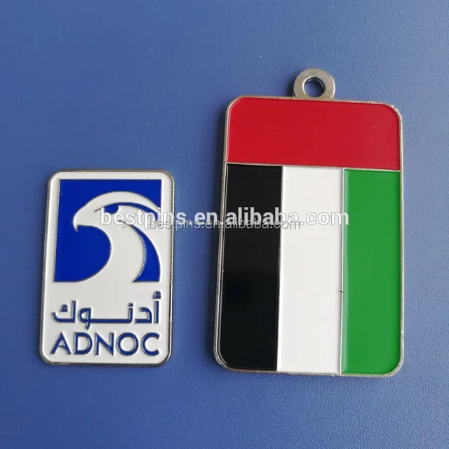 wholesale gifts&crafts uae items metal cross flag keychain