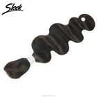 Quality Dealer Recruitment!Sleek 10-30 Inch 8A Brazilian human mink Remy body wave braiding hair bulk Extension no weft