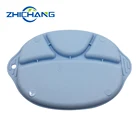 Food Grade kids dinner divided plate suction bowl placemat for baby