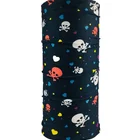 Customized Multifunctional Seamless Elastic Sports Biker Face shiled skull headwrap tube bandana for wholesale