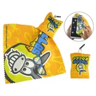 custom cute shape Microfiber Cleaning Cloths For Lens &Mobile Phone Screen